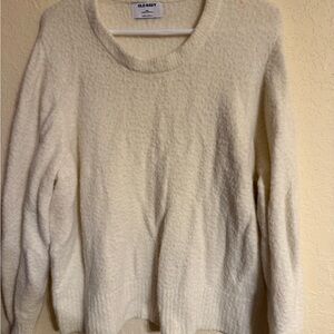 Old Navy Women's Soft White Sweater